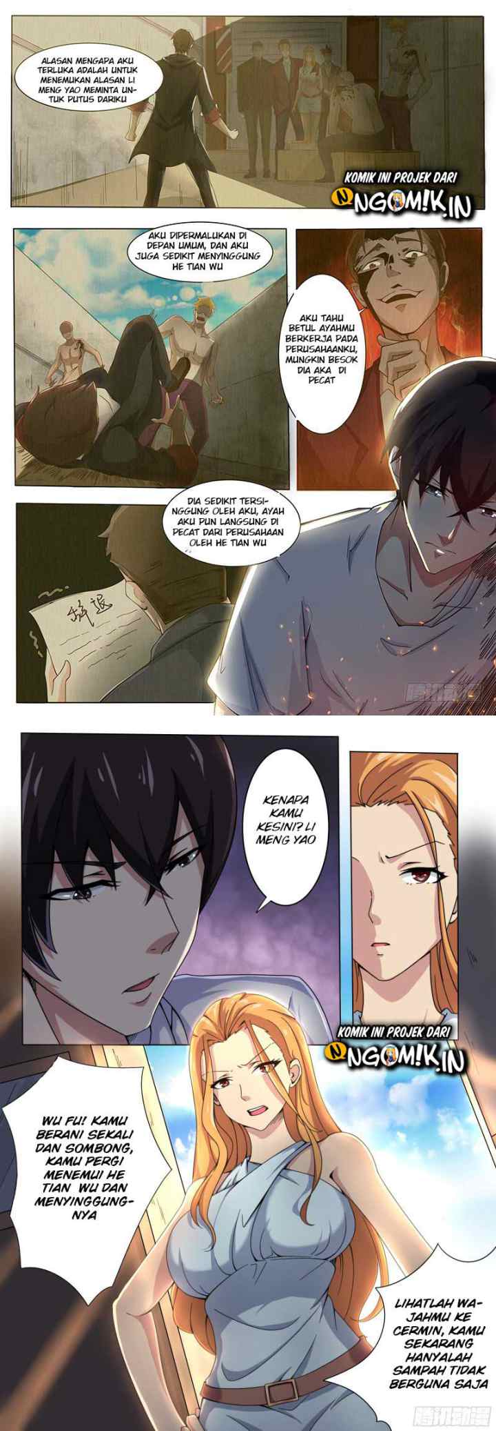 The Strongest God King chapter 1 halaman 5