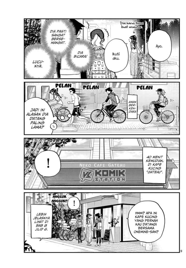 Komi-san wa Komyushou Desu chapter 214 halaman 10