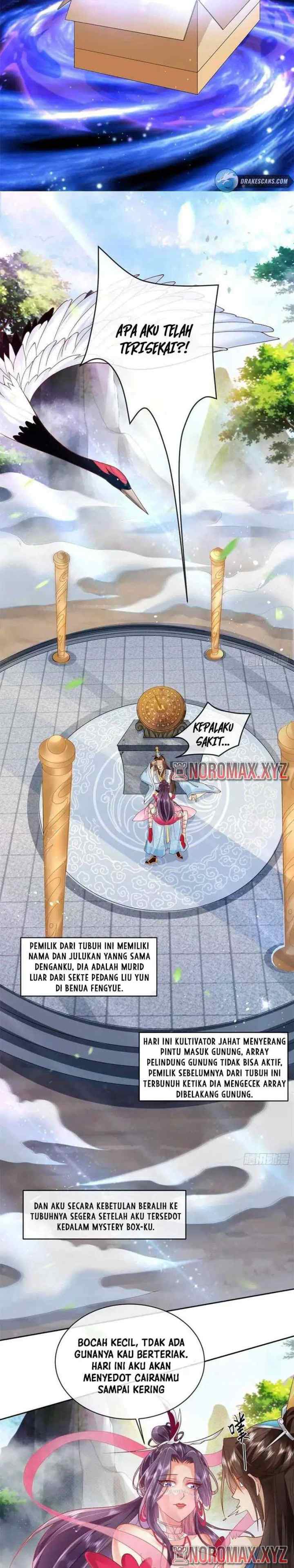 Sign in the Mystery Box to Dominate the World of Cultivation chapter 1 halaman 6