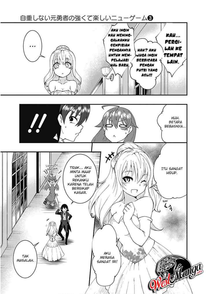 Jichou shinai Motoyuusha no Tsuyokute Tanoshii New Game chapter 25 halaman 8