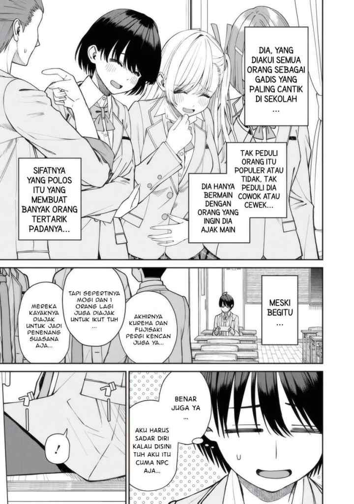 Kanojo ni shitai Joshi Ichii, no Tonari de Mitsuketa Amari-chan chapter 5.1 halaman 6