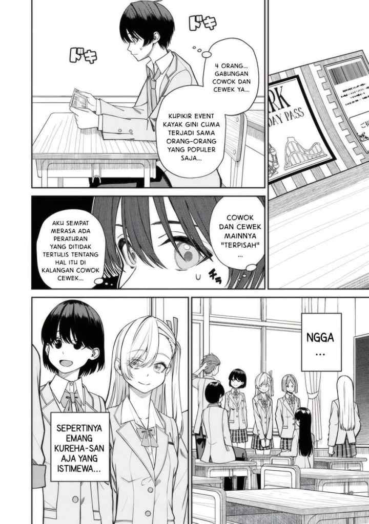 Kanojo ni shitai Joshi Ichii, no Tonari de Mitsuketa Amari-chan chapter 5.1 halaman 5