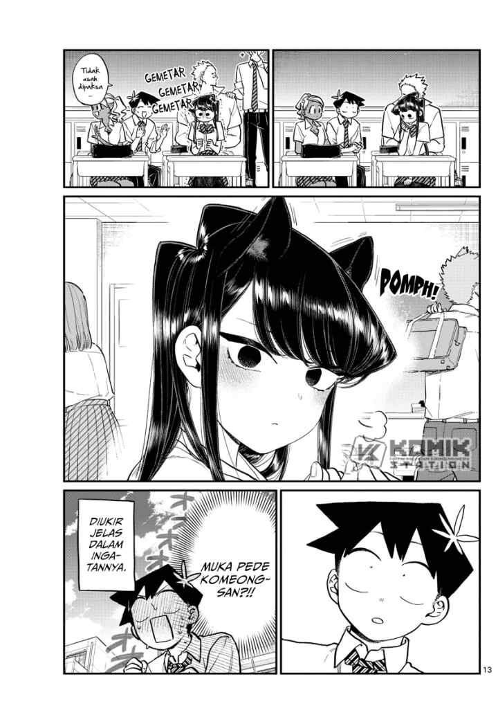 Komi-san wa Komyushou Desu chapter 196.1 halaman 14
