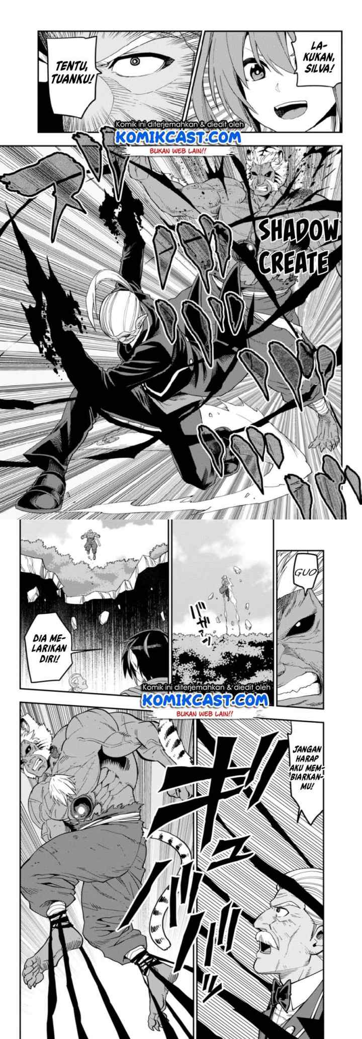 Konjiki no Moji Tsukai: Yuusha Yonin ni Makikomareta Unique Cheat chapter 52 halaman 5