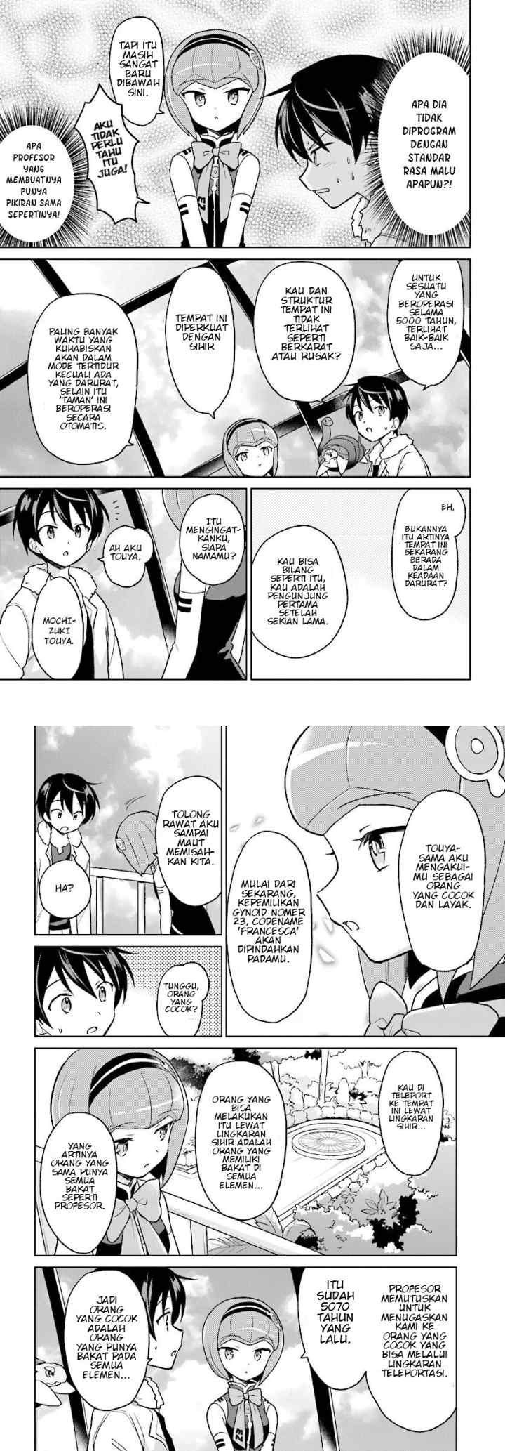 Isekai wa Smartphone to Tomo ni chapter 30 halaman 4