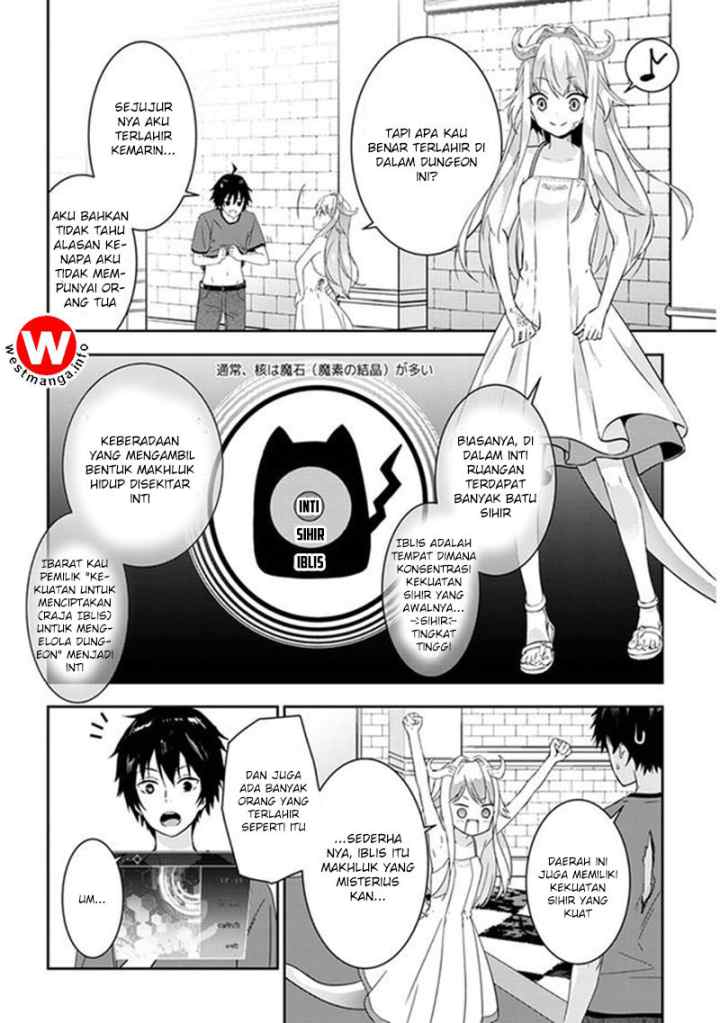 Maou ni Natte node - Dungeon Tsukutte Jingai Musume to Honobono suru chapter 1.5 halaman 11