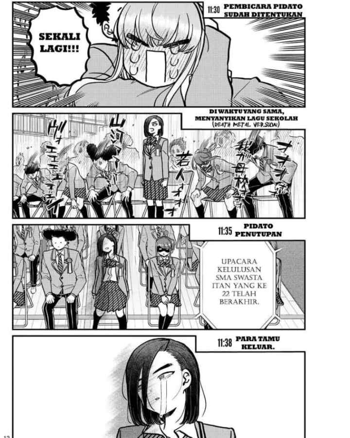 Komi-san wa Komyushou Desu chapter 315 halaman 12