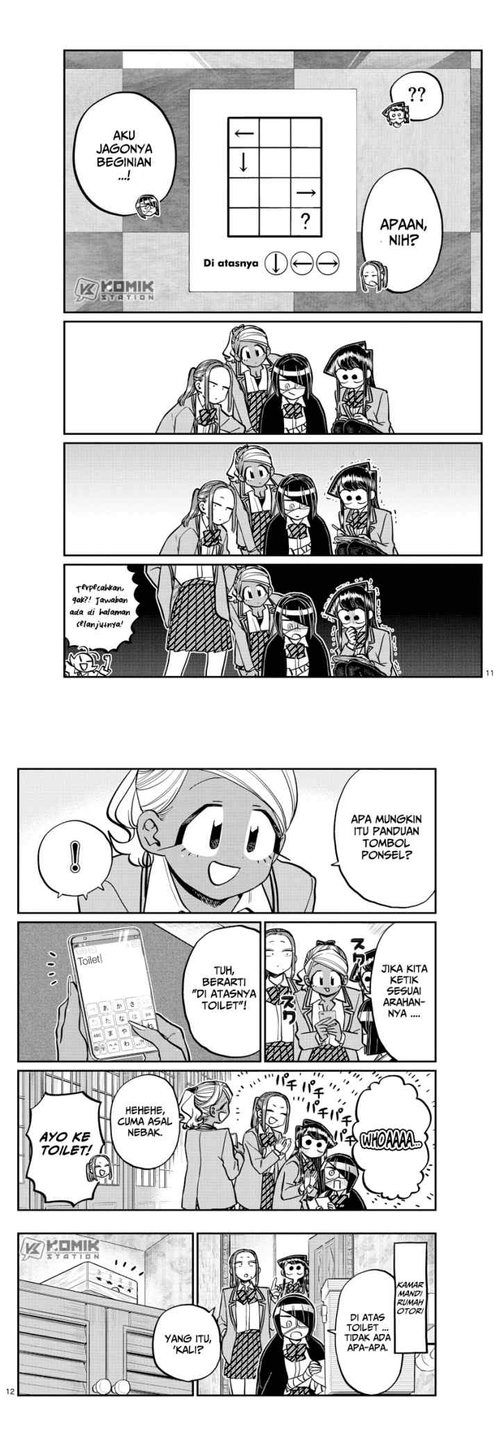 Komi-san wa Komyushou Desu chapter 241 halaman 8