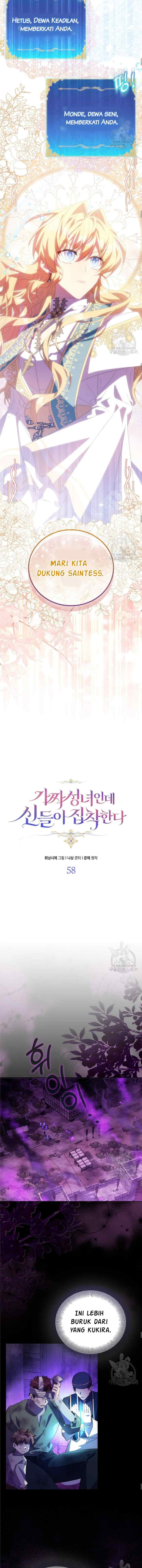I'm a Fake Saintess but the Gods Are Obsessed chapter 58 halaman 4