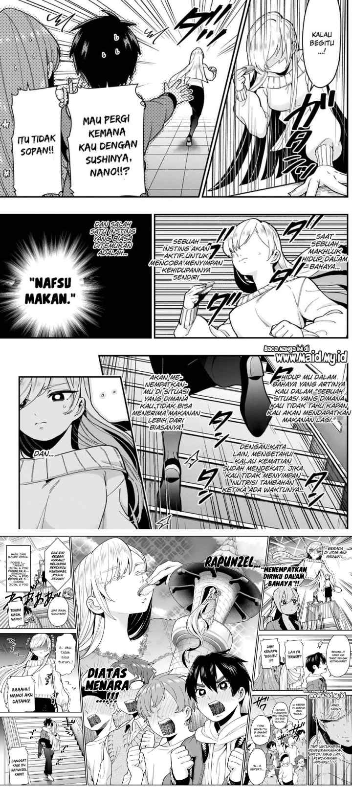 Kimi no Koto ga Dai Dai Dai Dai Daisuki na 100-ri no Kanojo chapter 26 halaman 7