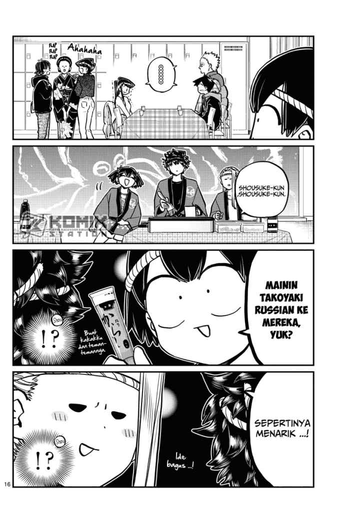 Komi-san wa Komyushou Desu chapter 244 halaman 17