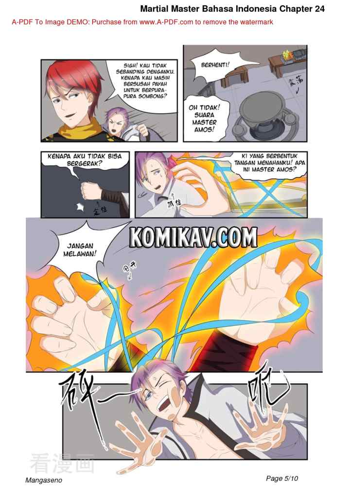 Martial Master chapter 24 halaman 5
