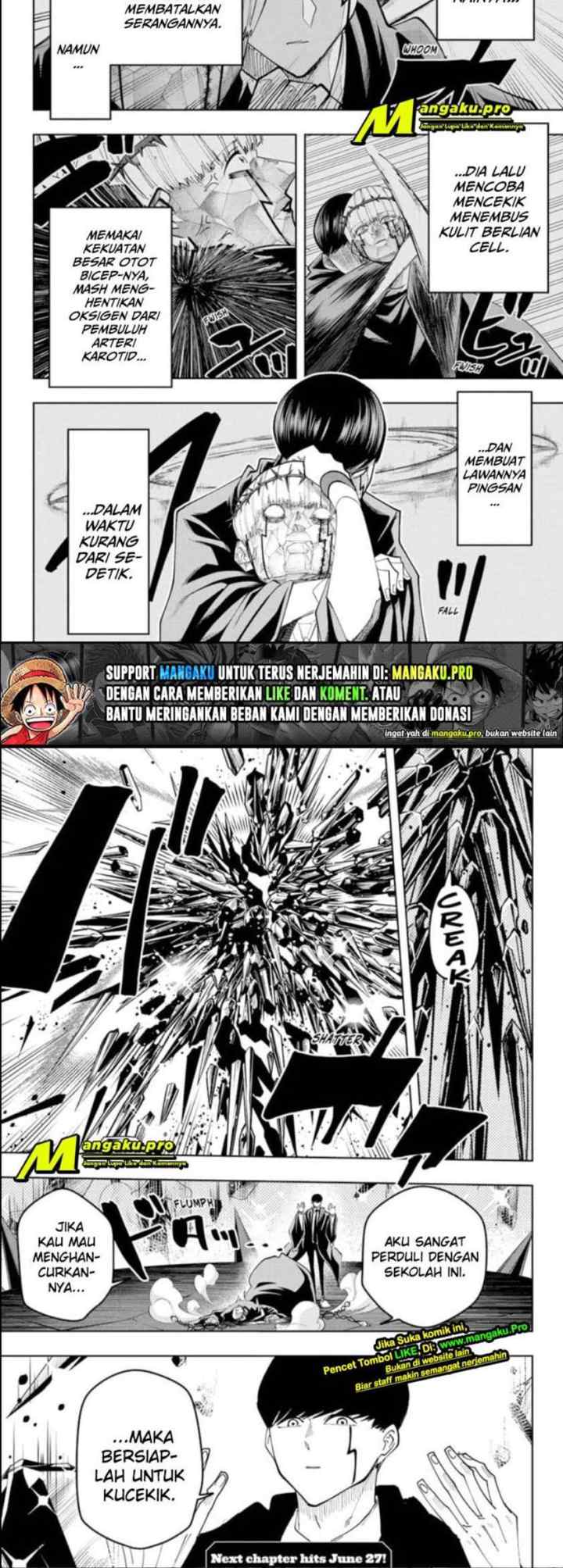 Mashle: Magic and Muscles chapter 67 halaman 12