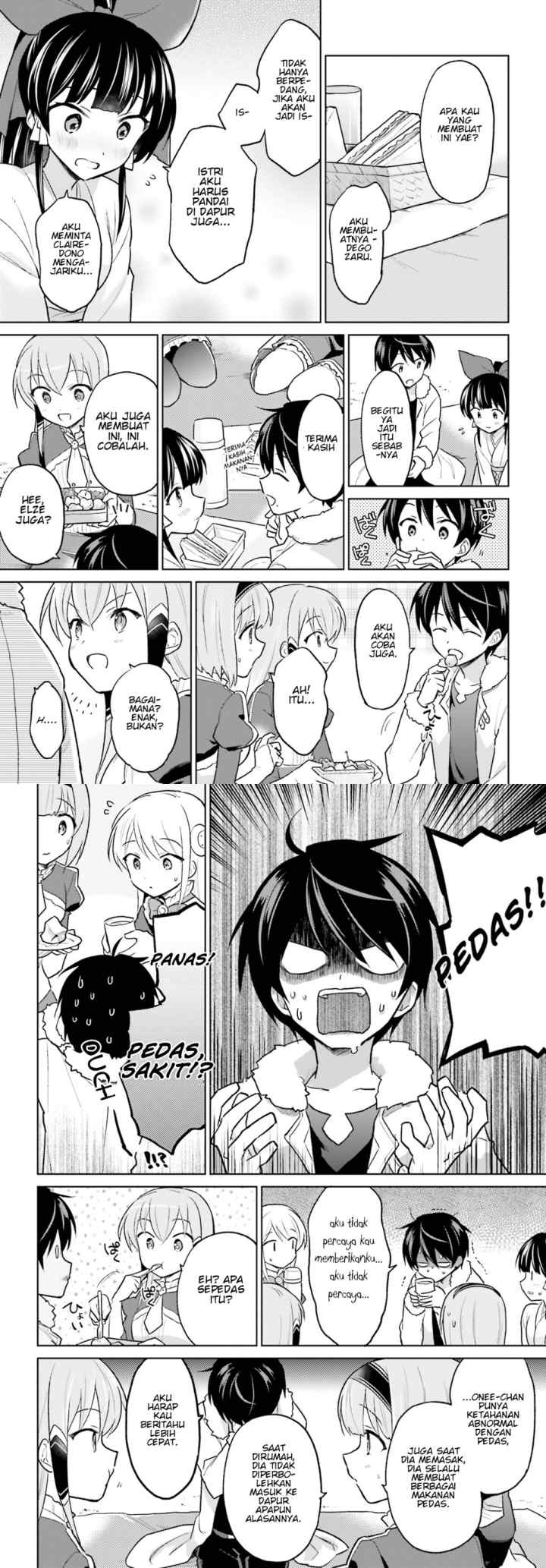 Isekai wa Smartphone to Tomo ni chapter 34 halaman 4