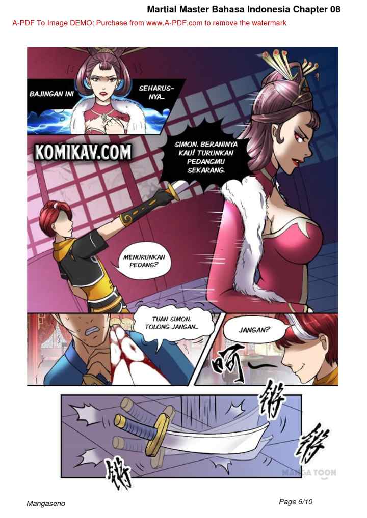 Martial Master chapter 8 halaman 6