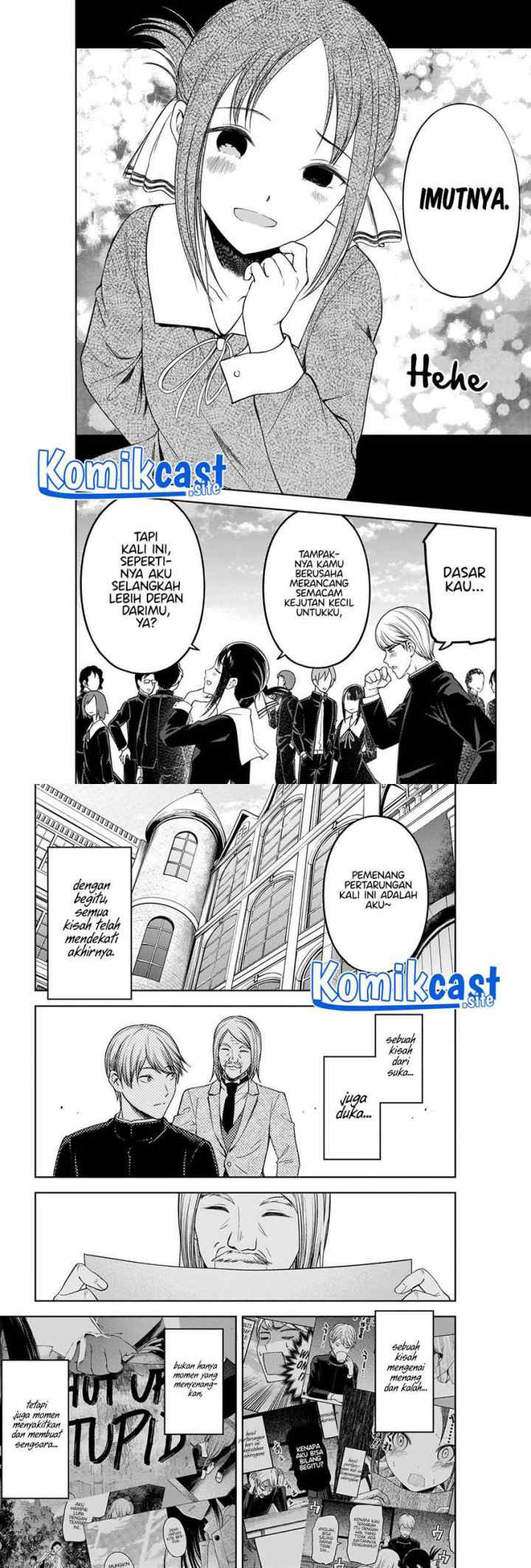 Kaguya-sama wa Kokurasetai: Tensai-tachi no Renai Zunousen chapter 281 halaman 12