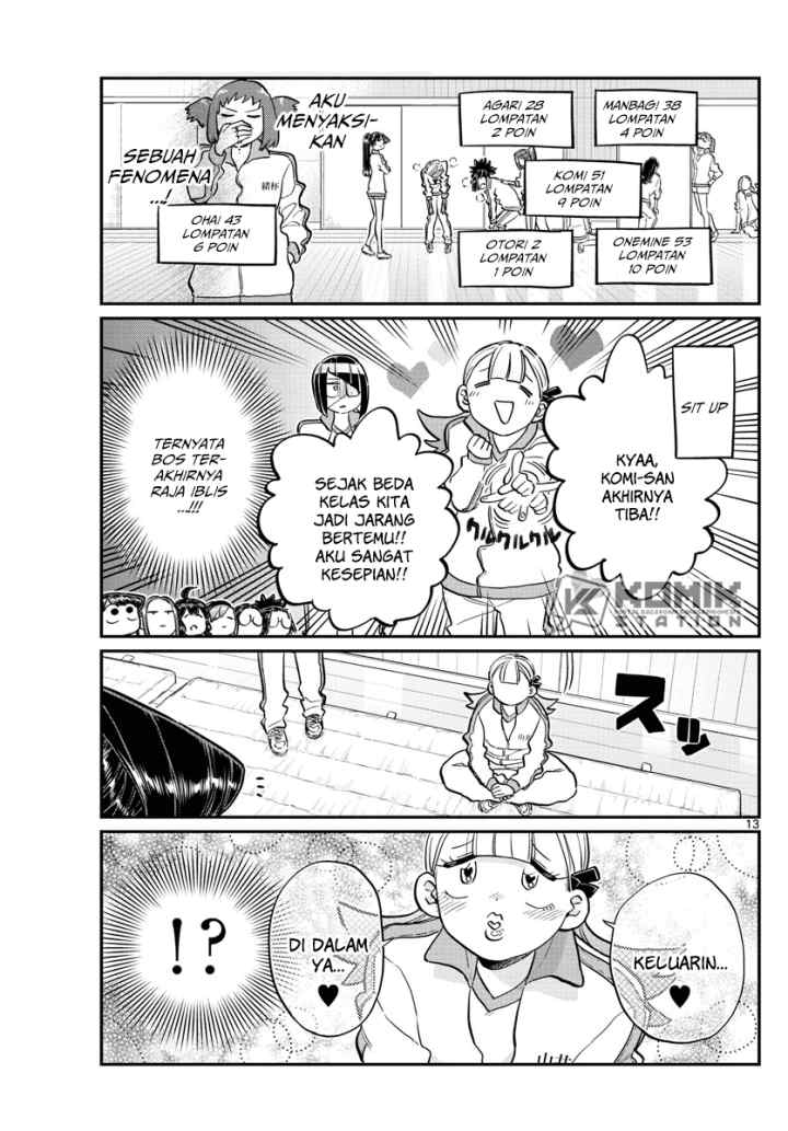 Komi-san wa Komyushou Desu chapter 137 halaman 15