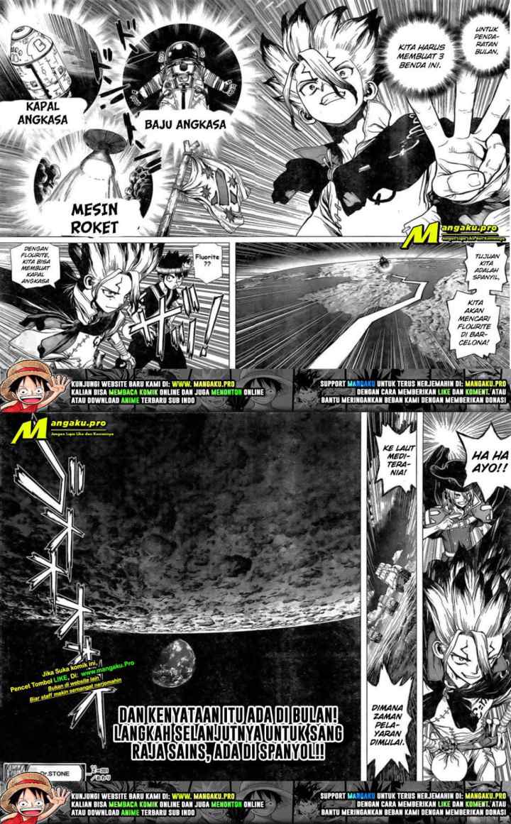 Dr. Stone chapter 201 halaman 10