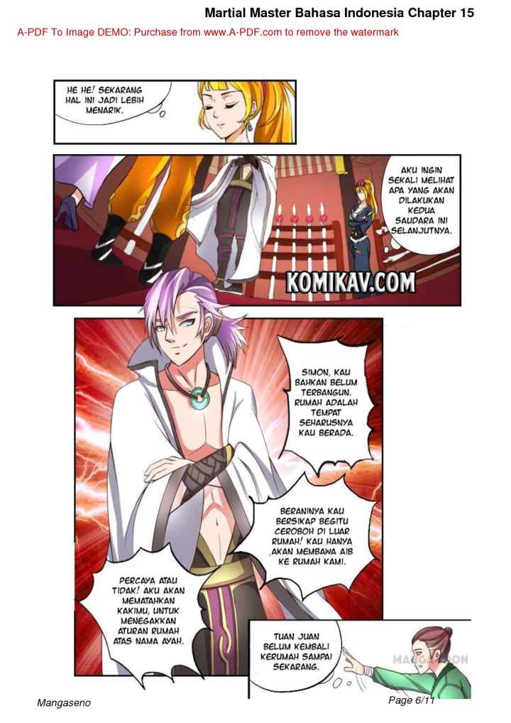 Martial Master chapter 15 halaman 6