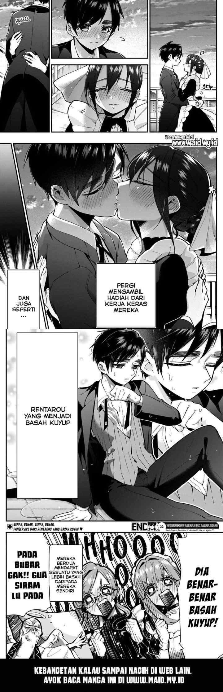 Kimi no Koto ga Dai Dai Dai Dai Daisuki na 100-ri no Kanojo chapter 32 halaman 11
