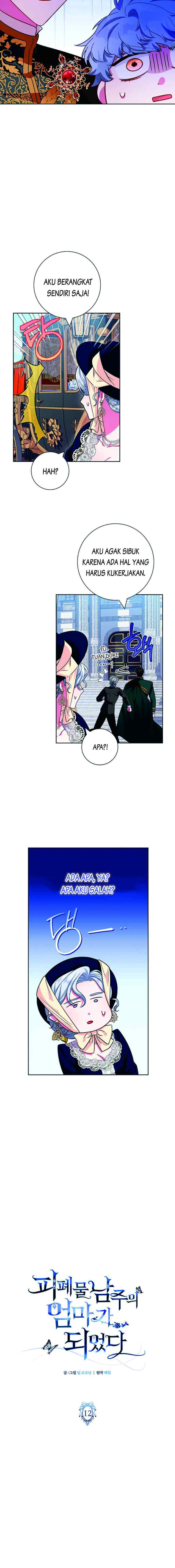Eu me tornei a mãe do homem do final trágico chapter 12 halaman 4