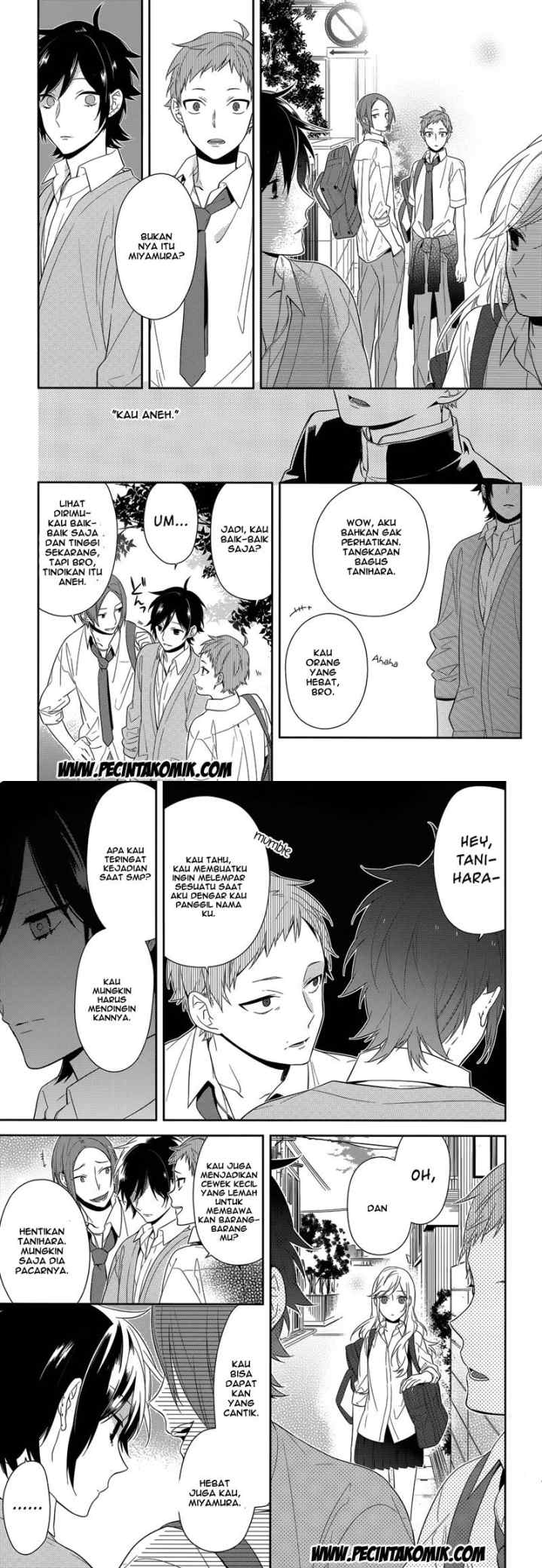 Horimiya chapter 38 halaman 8