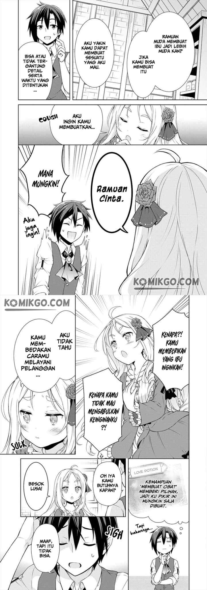 Cheat Kusushi no Slow Life: Isekai ni Tsukurou Drugstore chapter 13 halaman 4