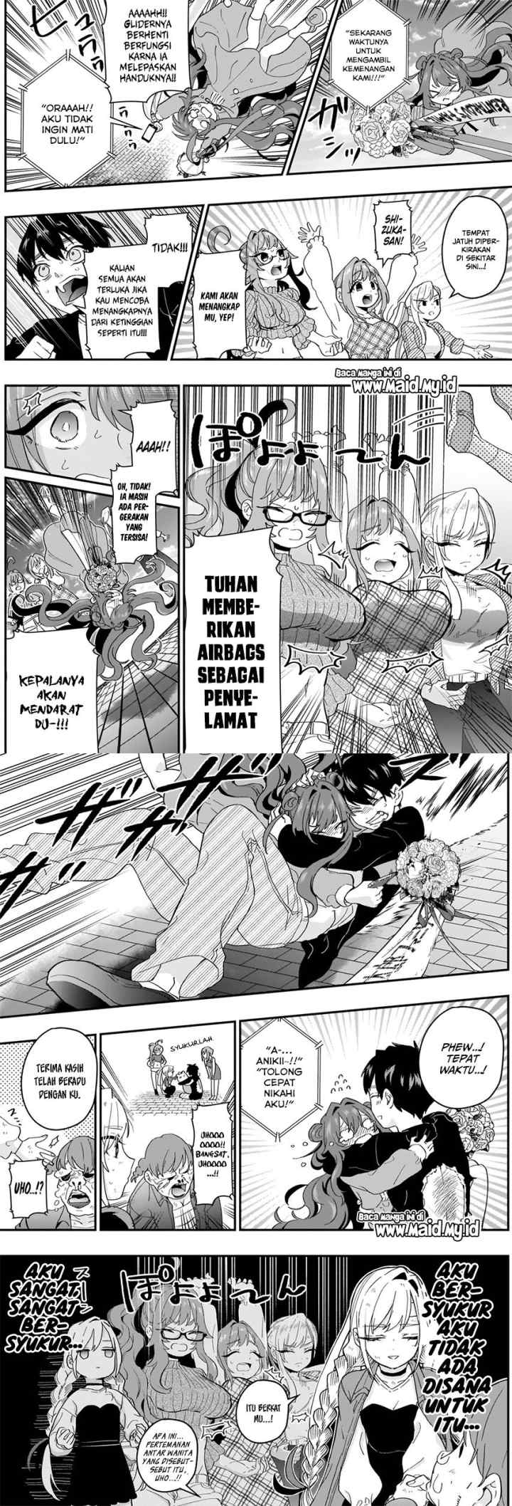 Kimi no Koto ga Dai Dai Dai Dai Daisuki na 100-ri no Kanojo chapter 14 halaman 7