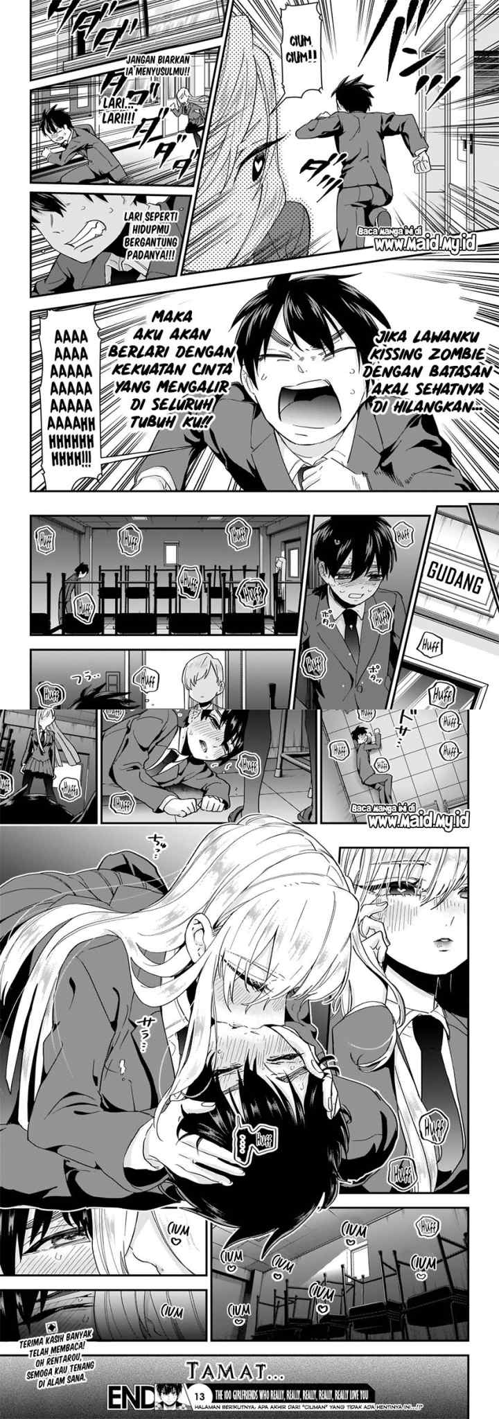 Kimi no Koto ga Dai Dai Dai Dai Daisuki na 100-ri no Kanojo chapter 13 halaman 7