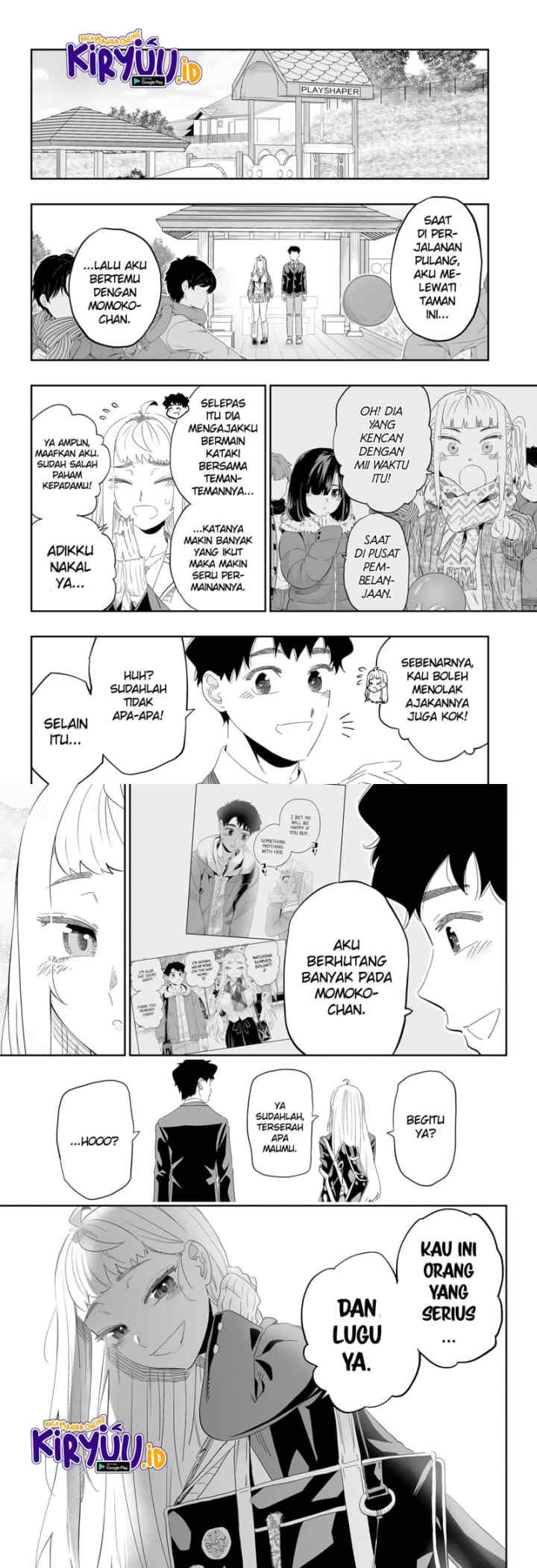 Dosanko Gyaru Is Mega Cutei chapter 92 halaman 4