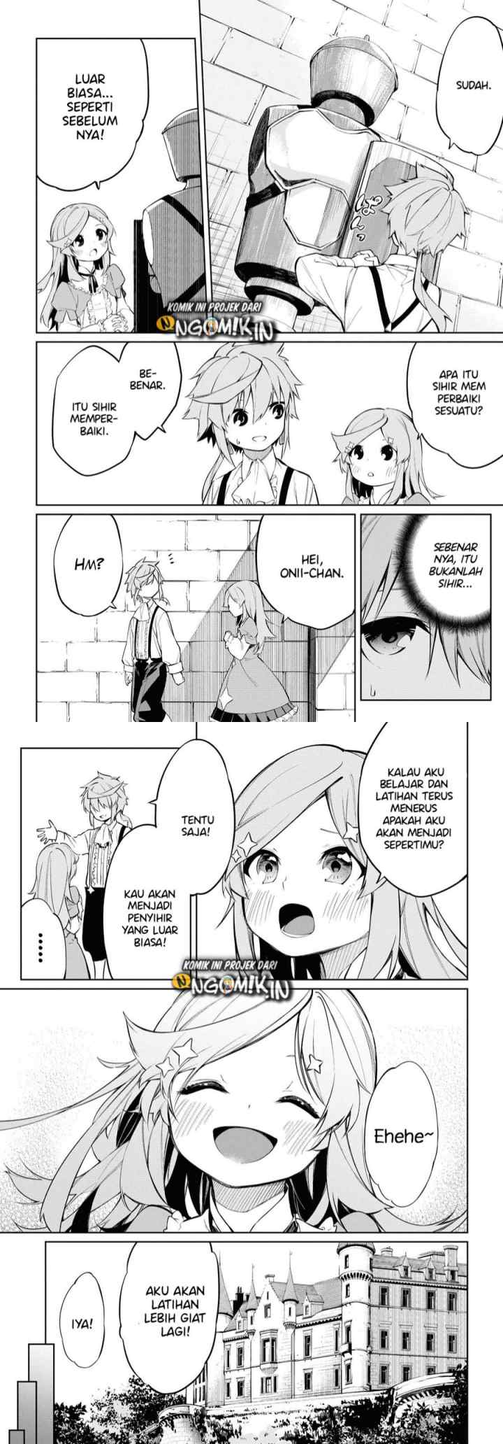 Maryoku Zero de Saikyou no Daikenja: Sore wa Mahou de wa Nai, Butsuri da! chapter 1.2 halaman 4