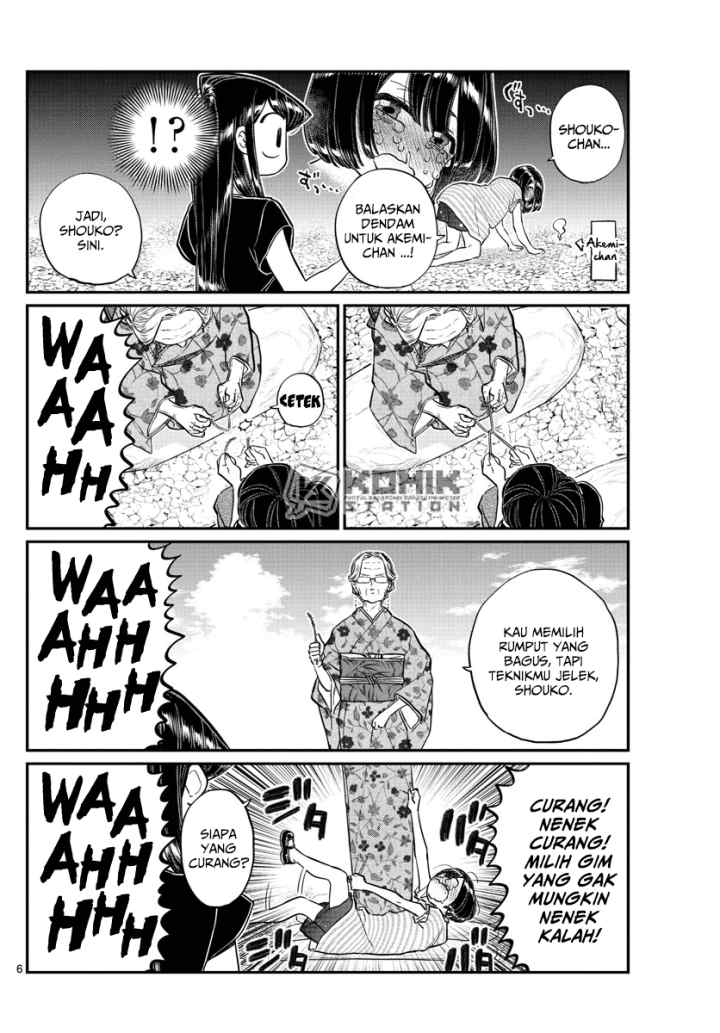 Komi-san wa Komyushou Desu chapter 185 halaman 7