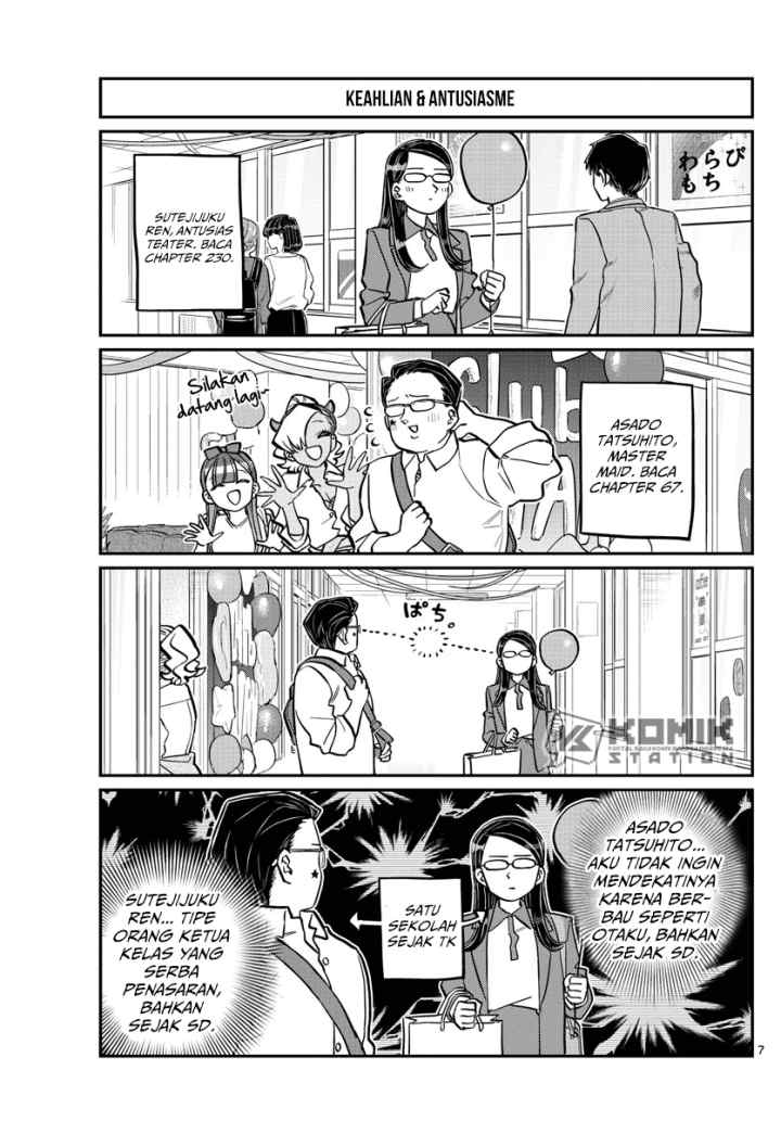 Komi-san wa Komyushou Desu chapter 238 halaman 8