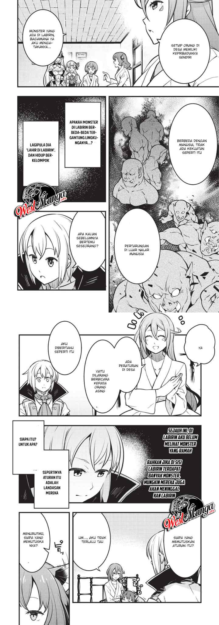 Kyoukai Meikyuu to Ikai no Majutsushi chapter 13 halaman 10