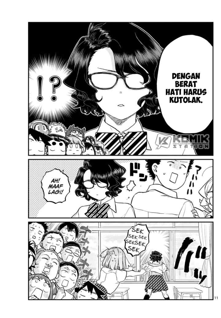 Komi-san wa Komyushou Desu chapter 196.1 halaman 12