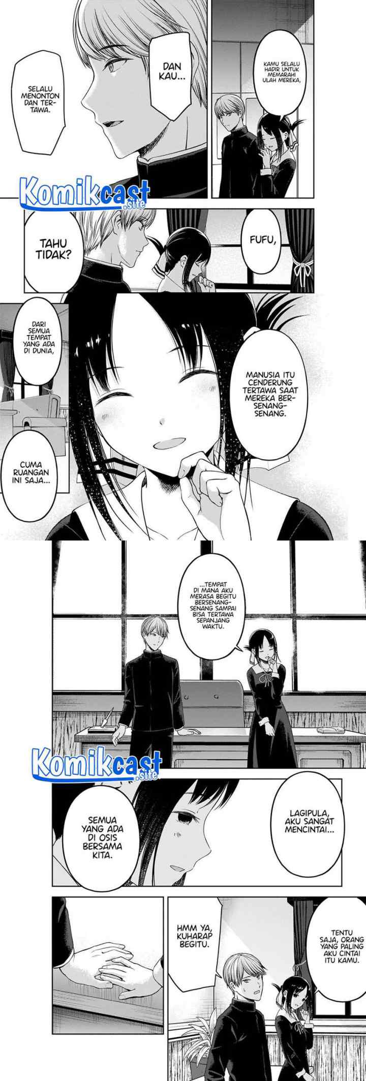 Kaguya-sama wa Kokurasetai: Tensai-tachi no Renai Zunousen chapter 281 halaman 7