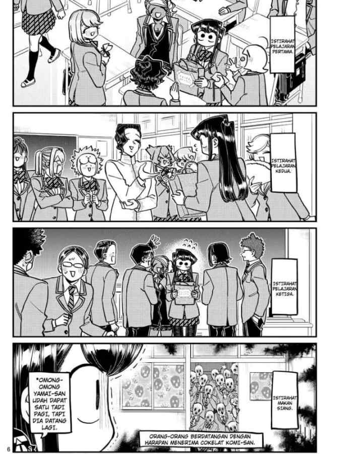 Komi-san wa Komyushou Desu chapter 299 halaman 6