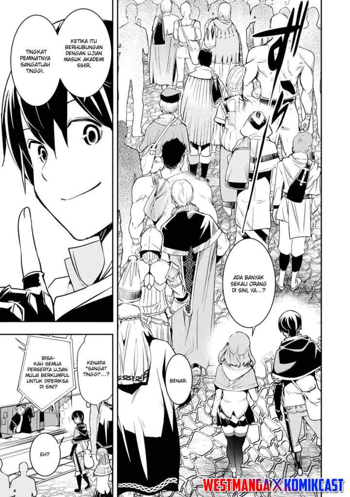 Rakudai Kenja Gakuin no Musou ~ Nidome no Tensei, S Rank Cheat Majutsushi Boukenroku chapter 6.5 halaman 4