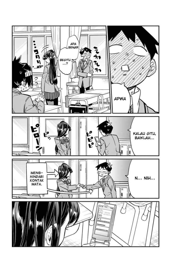 Komi-san wa Komyushou Desu chapter 16 halaman 12
