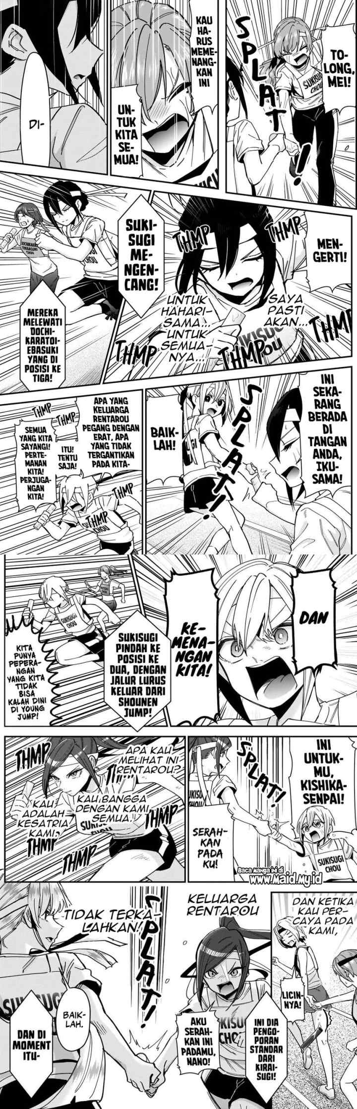 Kimi no Koto ga Dai Dai Dai Dai Daisuki na 100-ri no Kanojo chapter 99 halaman 8