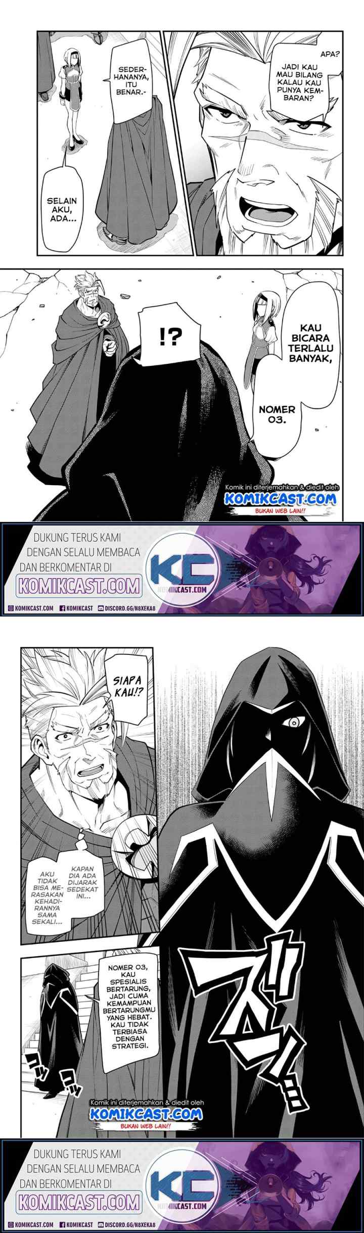 Konjiki no Moji Tsukai: Yuusha Yonin ni Makikomareta Unique Cheat chapter 65 halaman 7