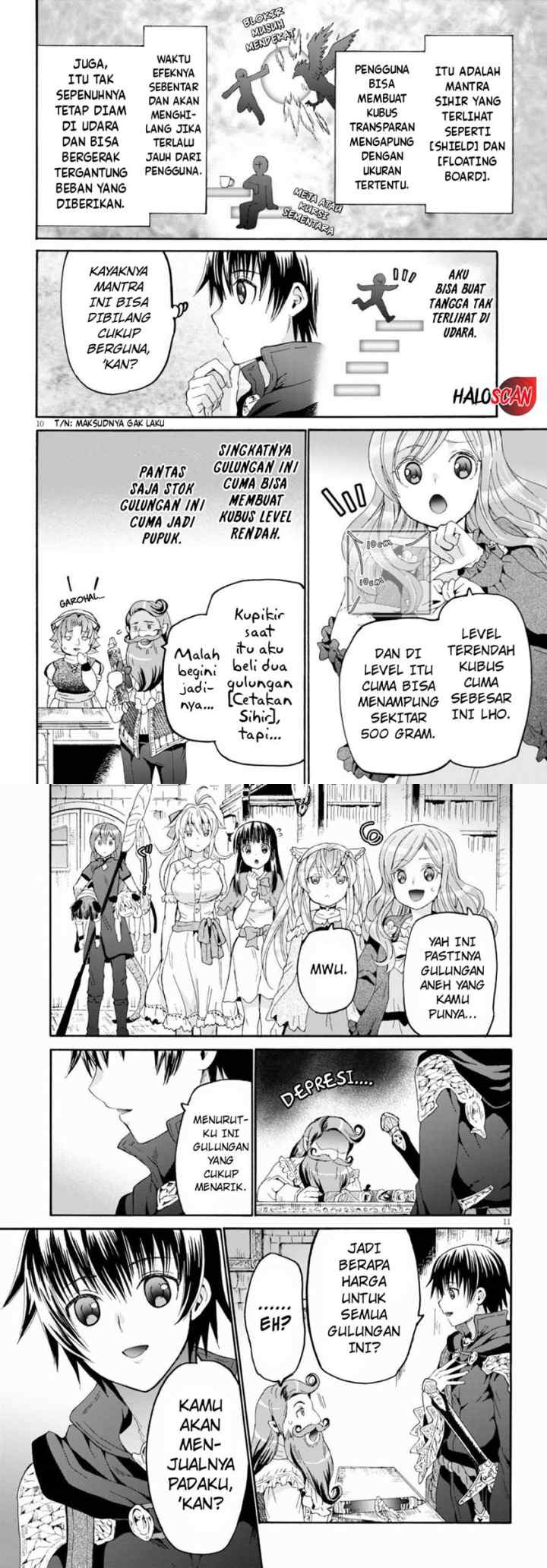 Death March kara Hajimaru Isekai Kyousoukyoku chapter 75 halaman 6
