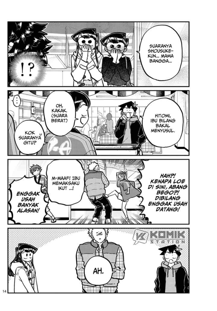 Komi-san wa Komyushou Desu chapter 244 halaman 15