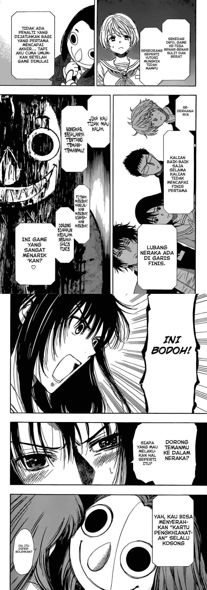 Tomodachi Game chapter 4 halaman 11