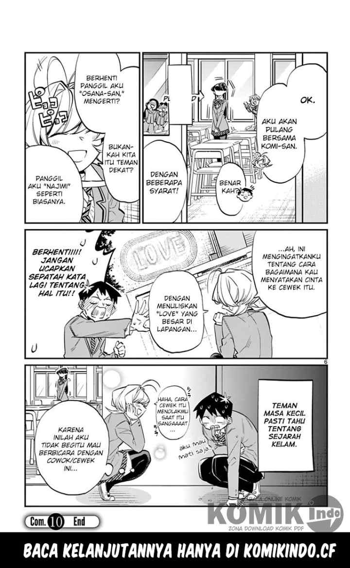 Komi-san wa Komyushou Desu chapter 10 halaman 7
