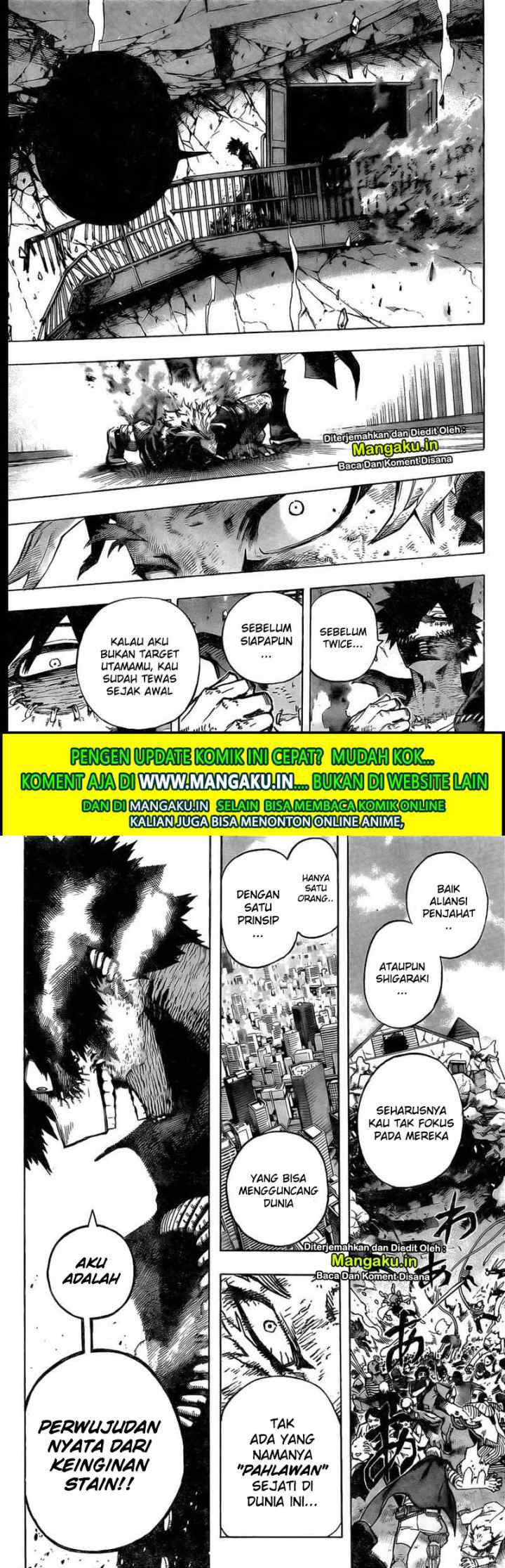 Boku no Hero Academia chapter 267 halaman 6