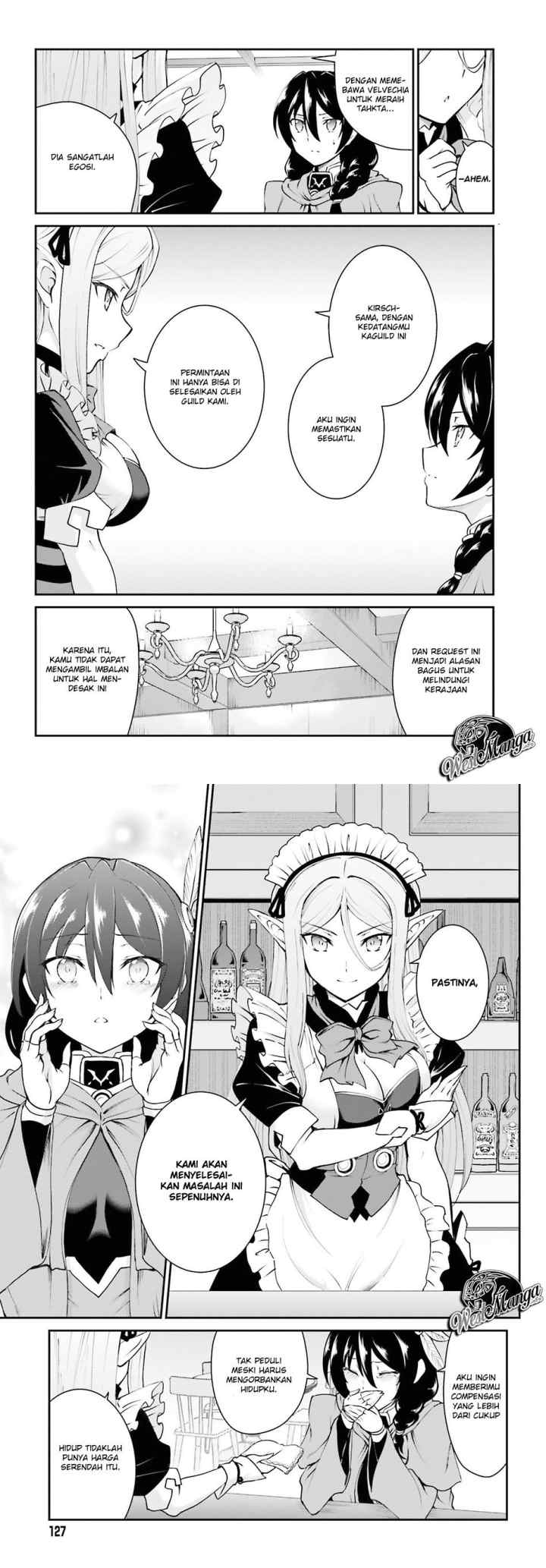 Maou Toubatsu Shita Ato, Medachitakunai node Guild Master ni Natta chapter 12 halaman 11