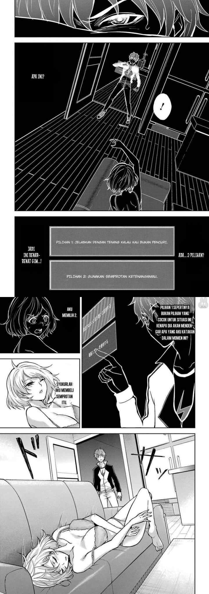 Ore no Genjitsu wa Renai Game?? ka to Omottara Inochigake no Game datta chapter 1 halaman 13