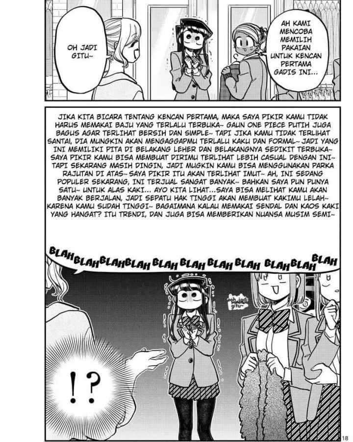 Komi-san wa Komyushou Desu chapter 318 halaman 17