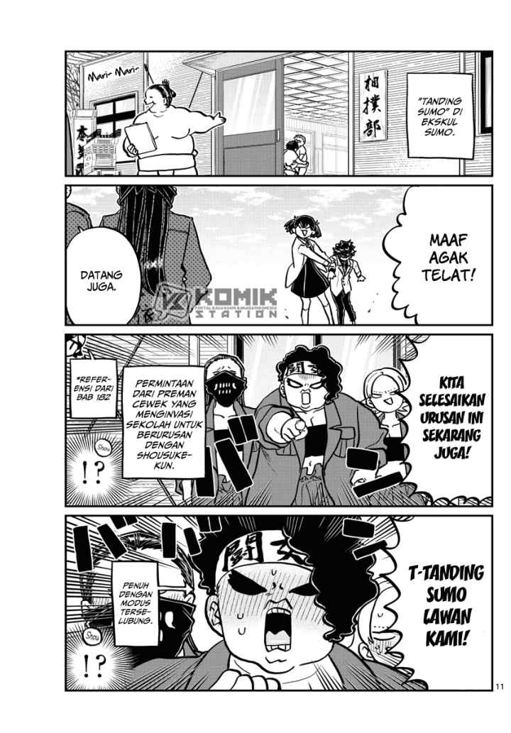 Komi-san wa Komyushou Desu chapter 244 halaman 12